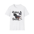 Take A Seat T-Shirt – Cello Tee + Adult Size