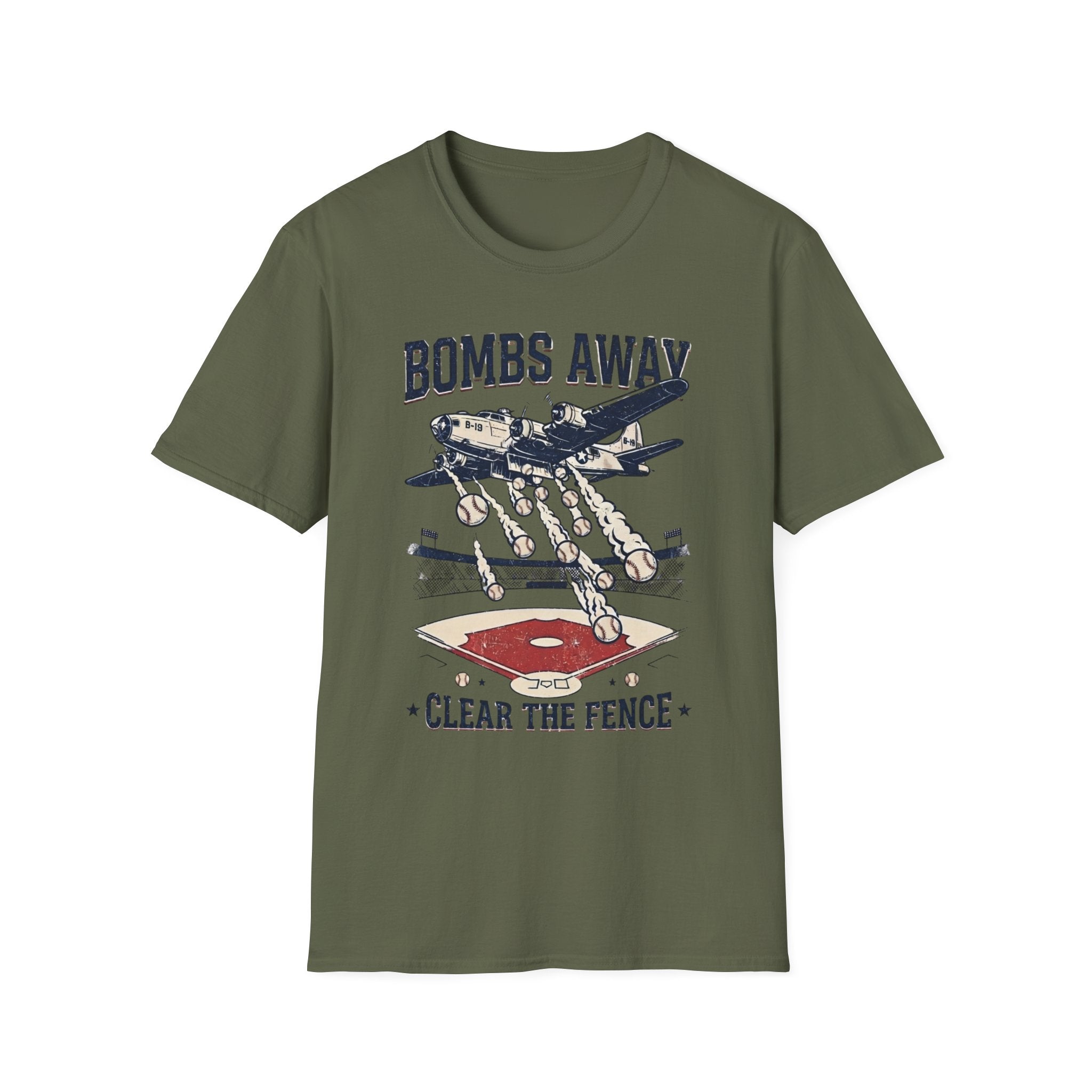 Bombs Away - Clear the Fence Baseball T