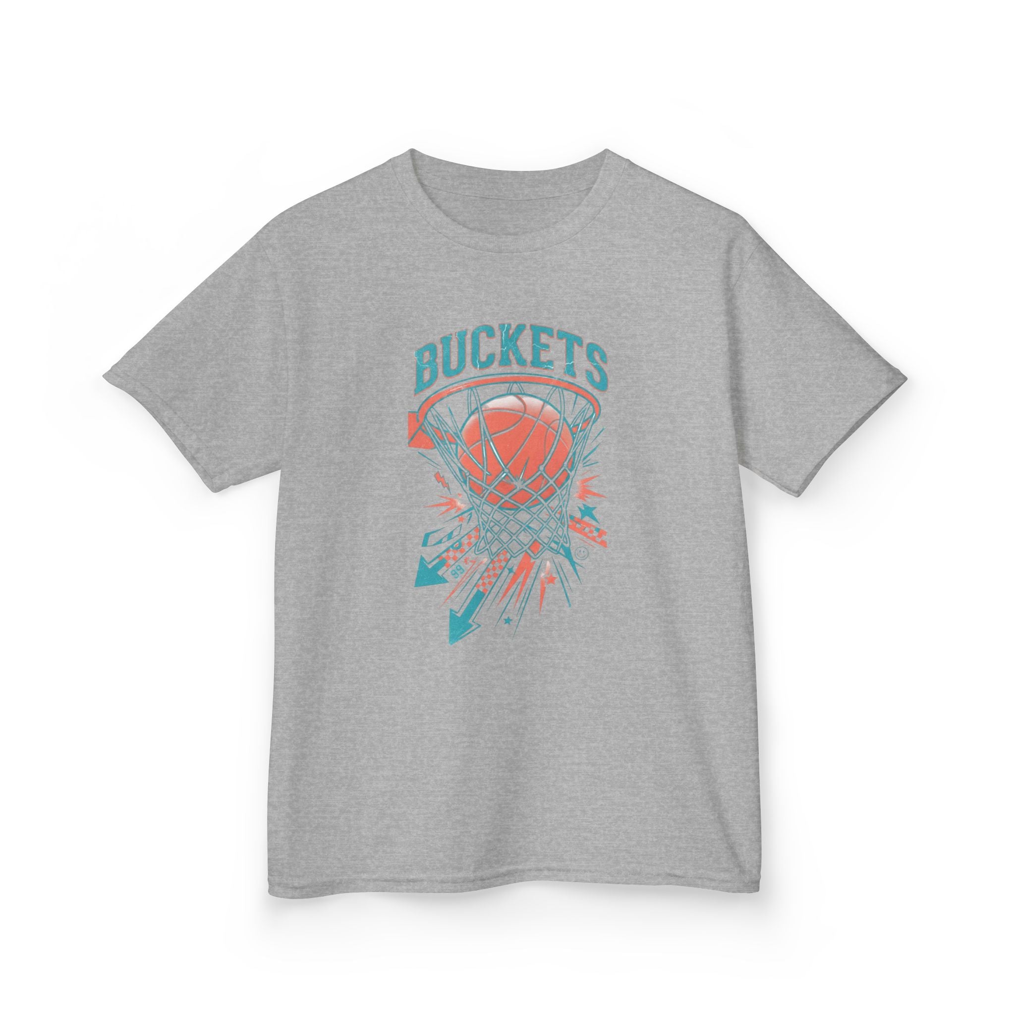 Kids 'Buckets' Basketball T
