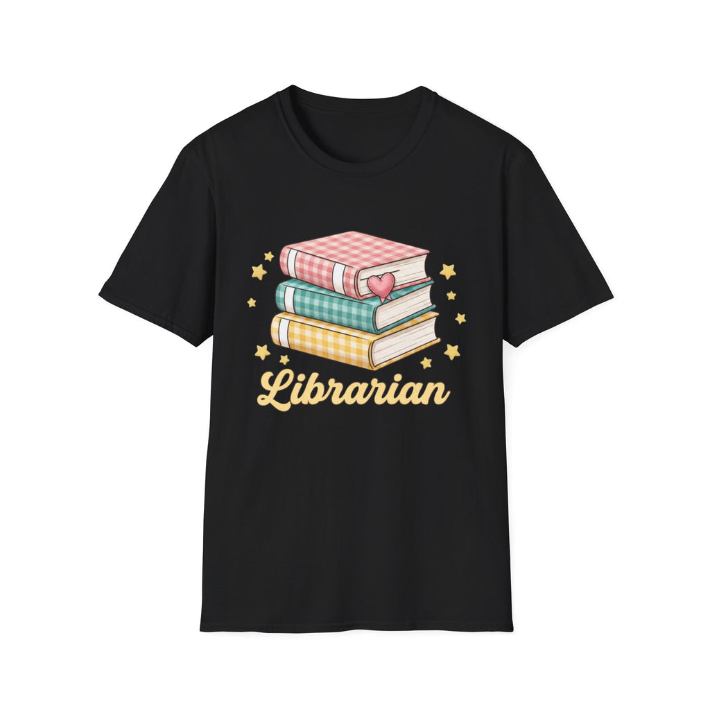 Librarian Book Stack T-Shirt