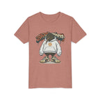 Youth Tee — Streetwear Kiwi Graphic "Aeotearora" Hoodie-Style Design