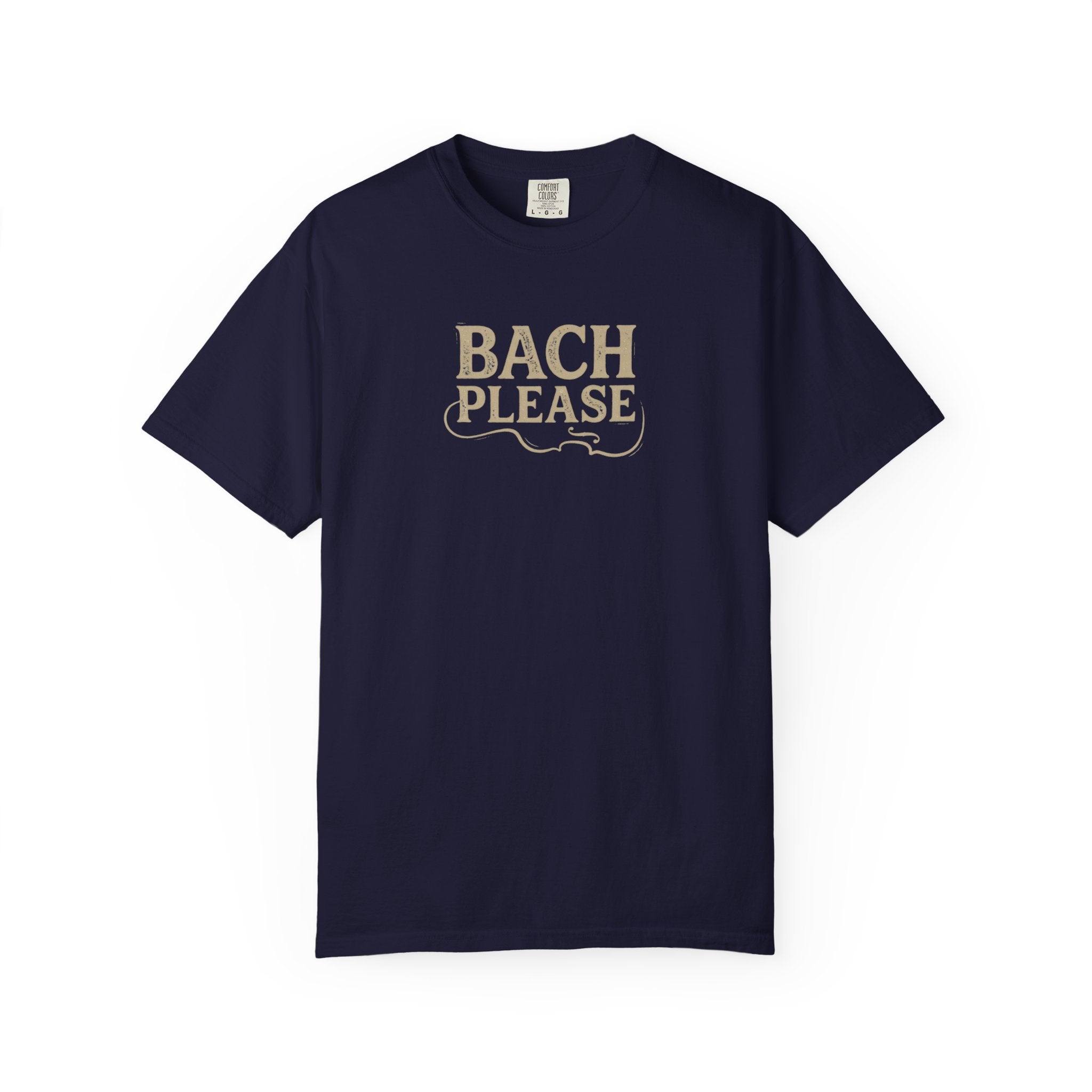 Bach Please Music Pun Graphic Tee