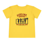 "Sideline Squad: Waiting Our Turn"Toddler Sports Shirt