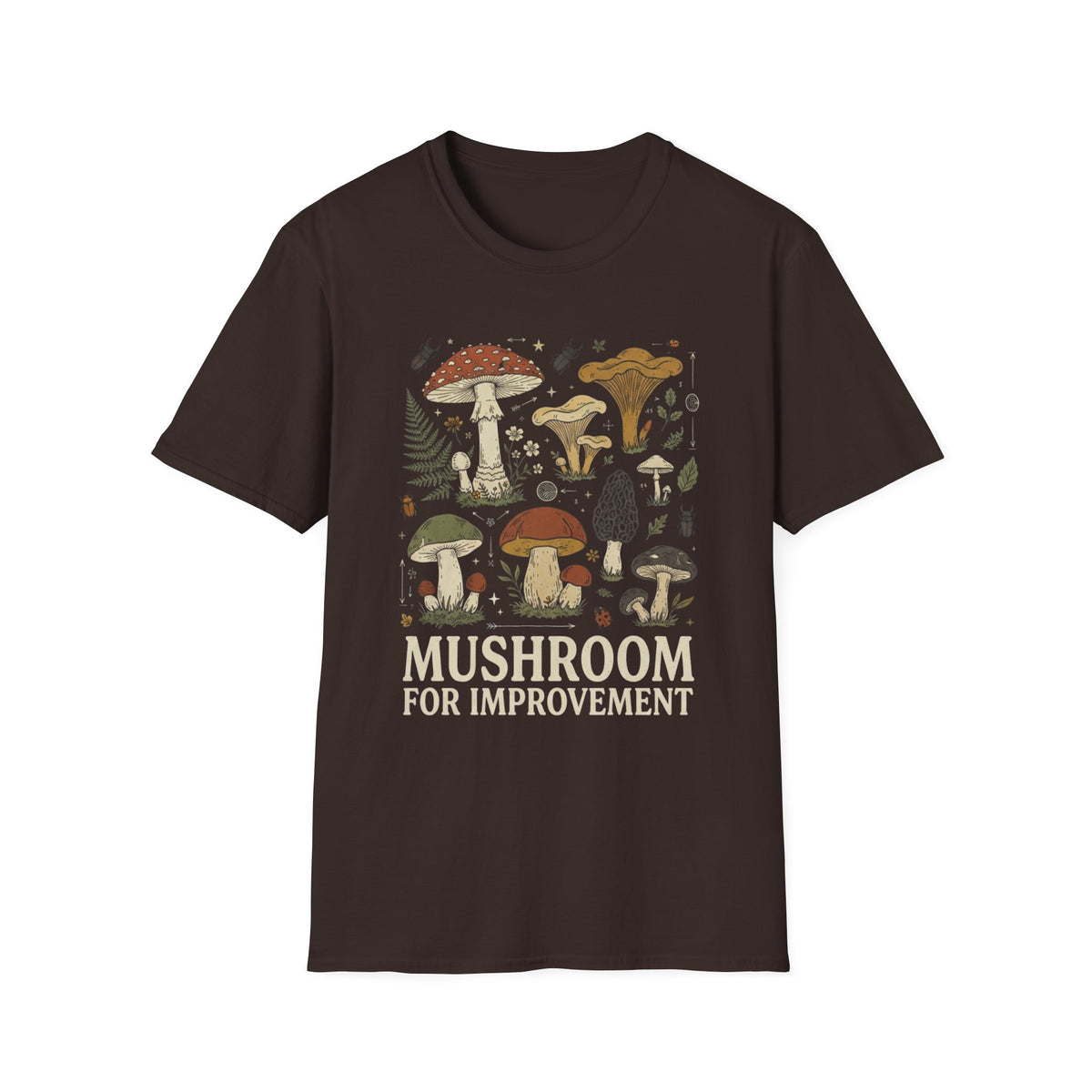 Mushroom For Improvement T +Adult Size
