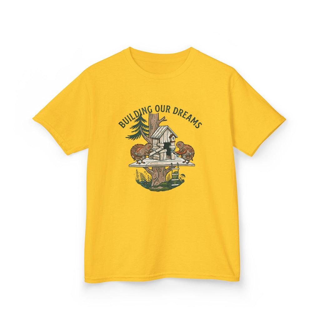 "Building Our Dreams" Kiwi Treehouse Adventure Shirt