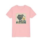 Youth Tee — Kiwi Bird on Mountains Graphic Shirt