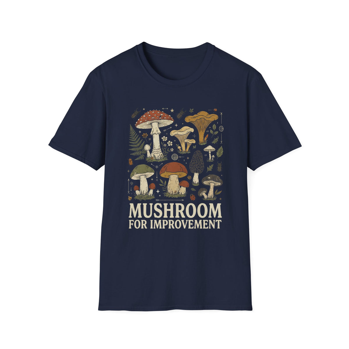 Mushroom For Improvement T +Adult Size