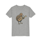 Kiwi Bird Guitar Youth Tee — Cute Musical Kiwi Kids T‑Shirt