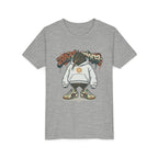 Youth Tee — Streetwear Kiwi Graphic "Aeotearora" Hoodie-Style Design