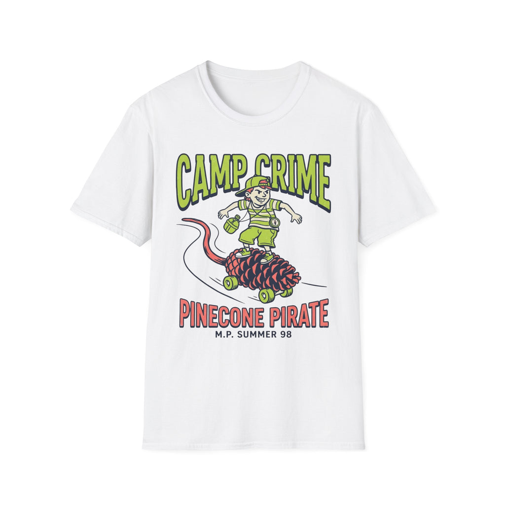Camp Crime Pinecone Pirate T + Adult Size