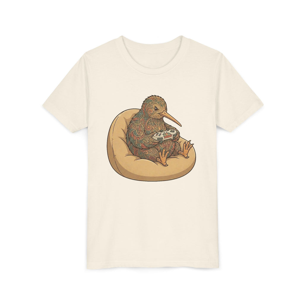 Youth Tee —Kiwi Bird Gaming Graphic