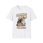 Cannons - Baseball T‑Shirt — 'Fire Away'