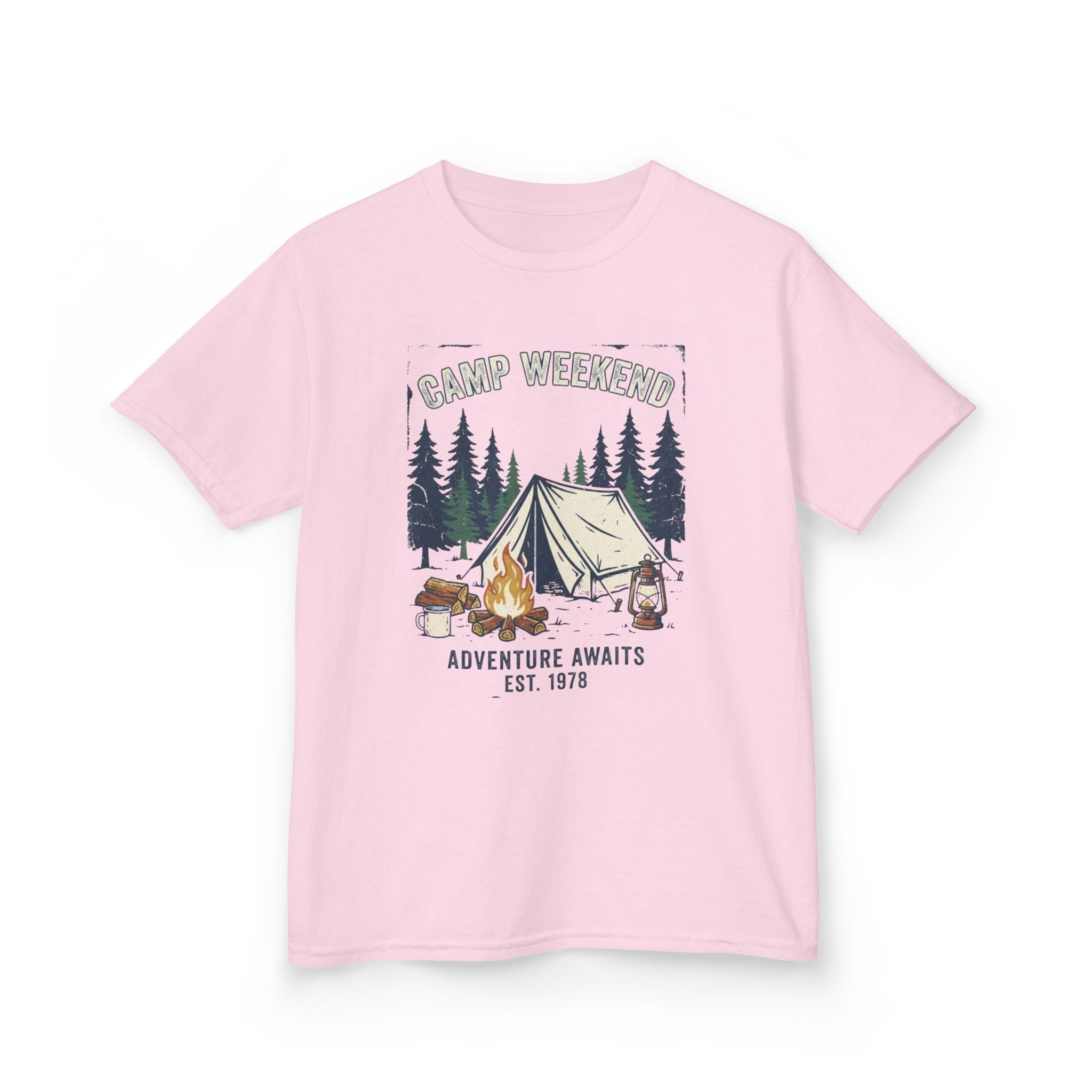 "Camp Weekend: Adventure Awaits" Kids T