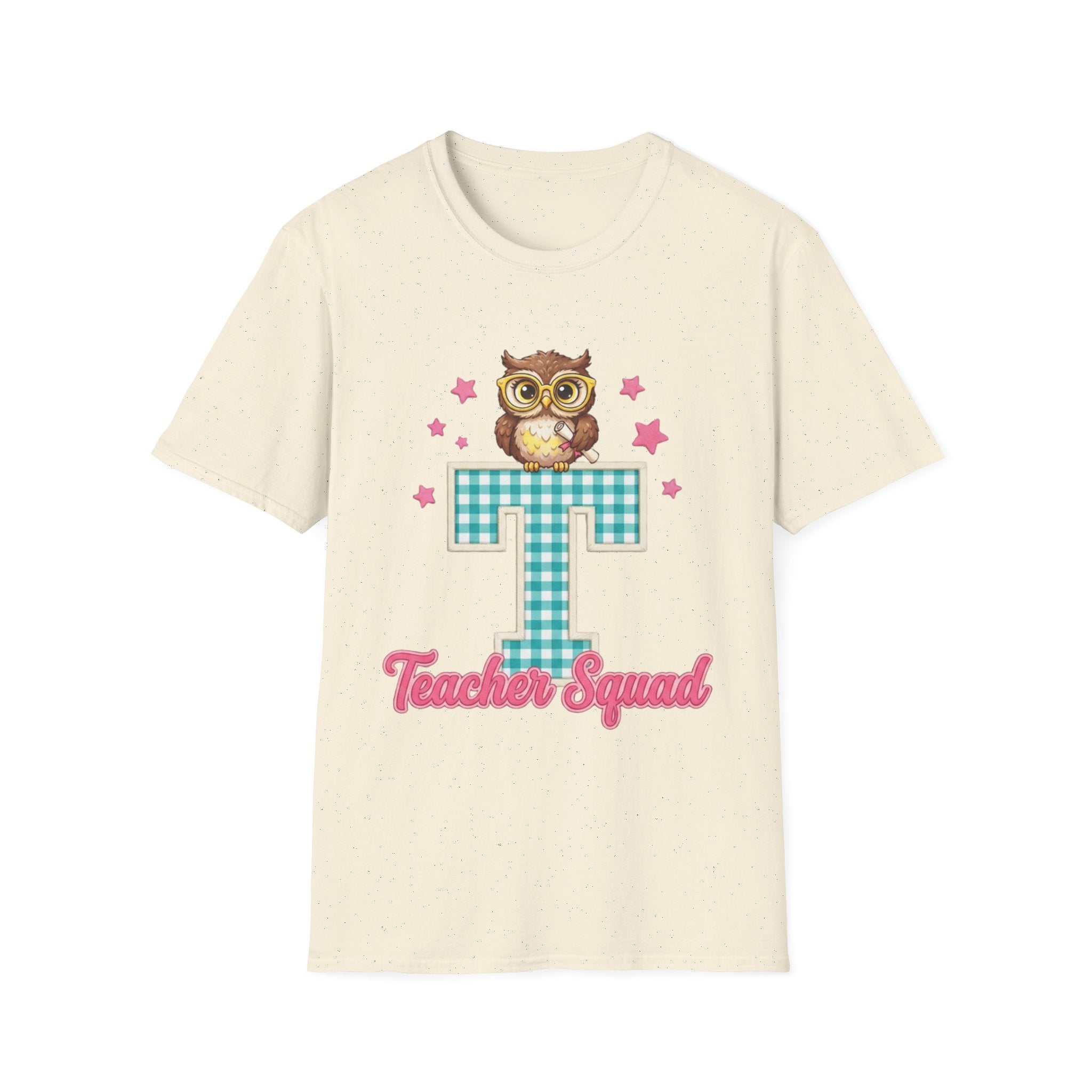 Teacher Squad T-Shirt Owl & Diploma