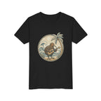 Kiwi Playing Guitar Vintage Beach Graphic
