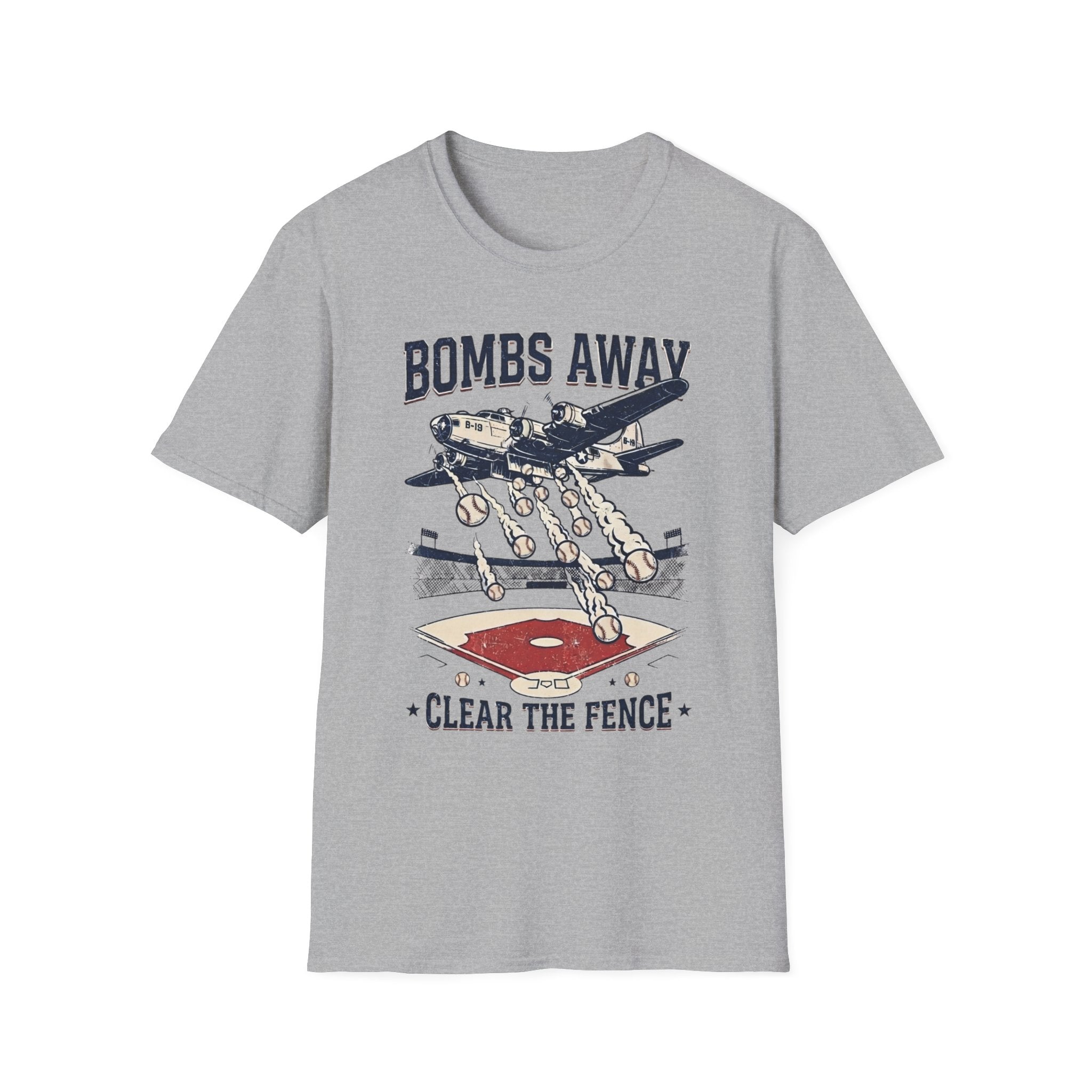 Bombs Away - Clear the Fence Baseball T