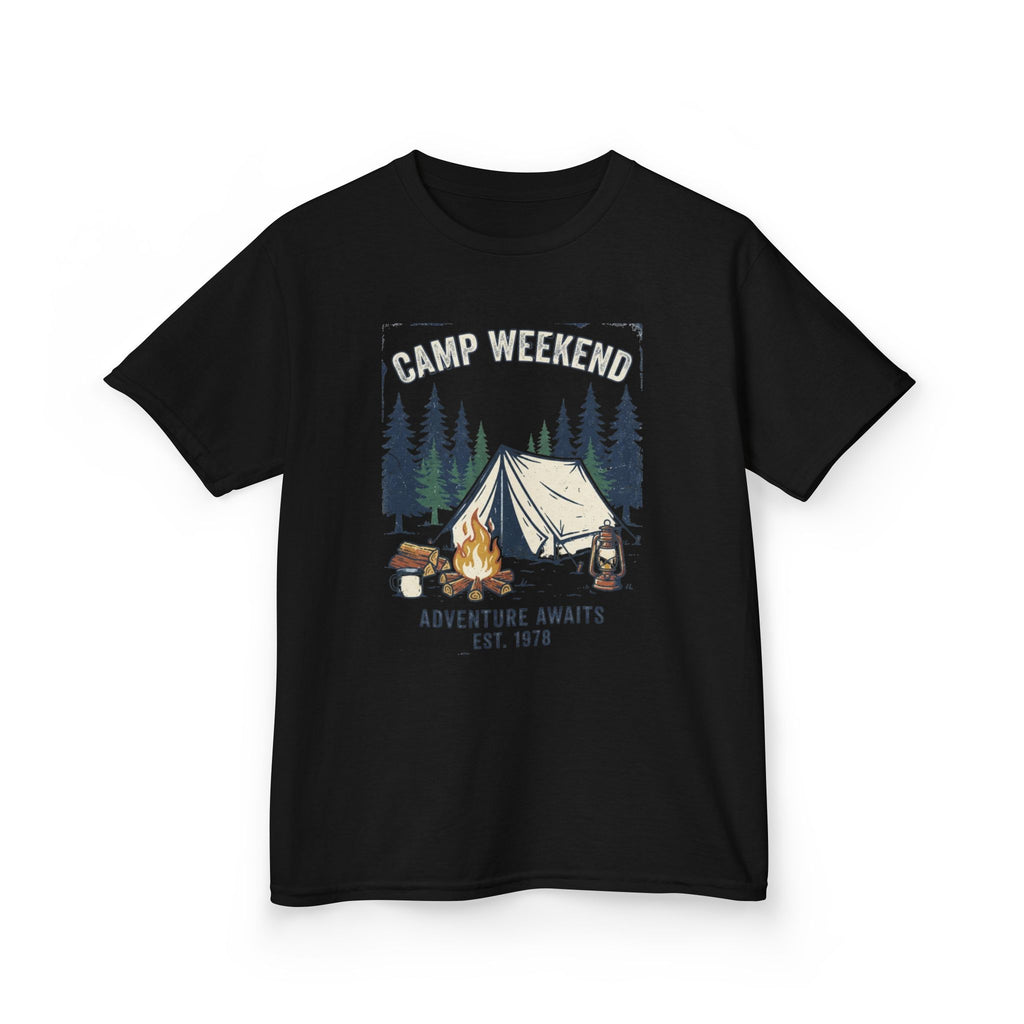 "Camp Weekend: Adventure Awaits" Kids T