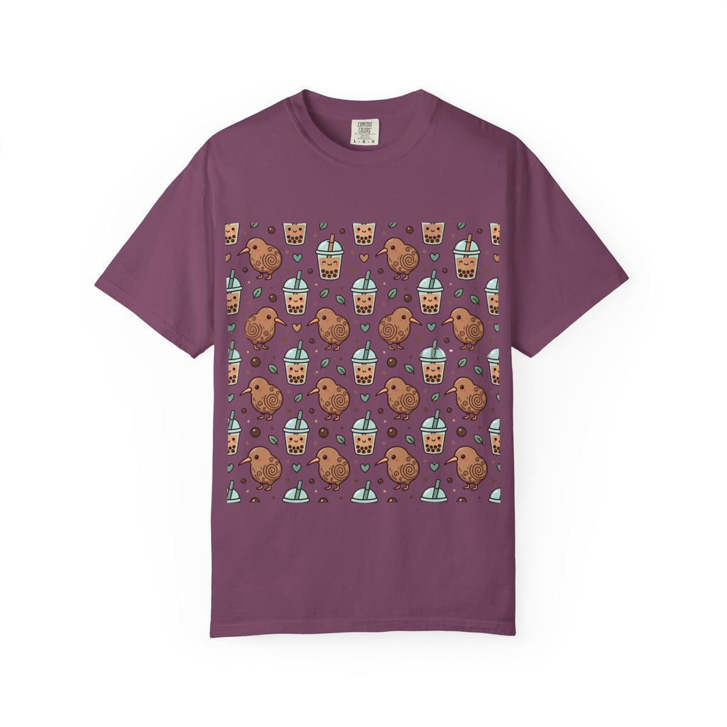 Kiwi & Boba Love + All-Over Print Tee