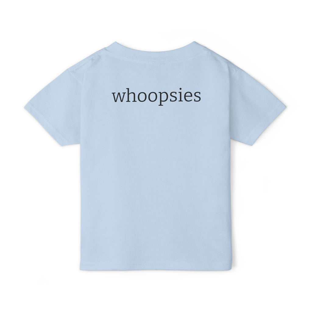 Whoopsies Toddler T-Shirt — relatable back print