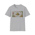 "The Horrors Persist Yet I Remain Whimsical" Floral Frog Tee + Adult Size