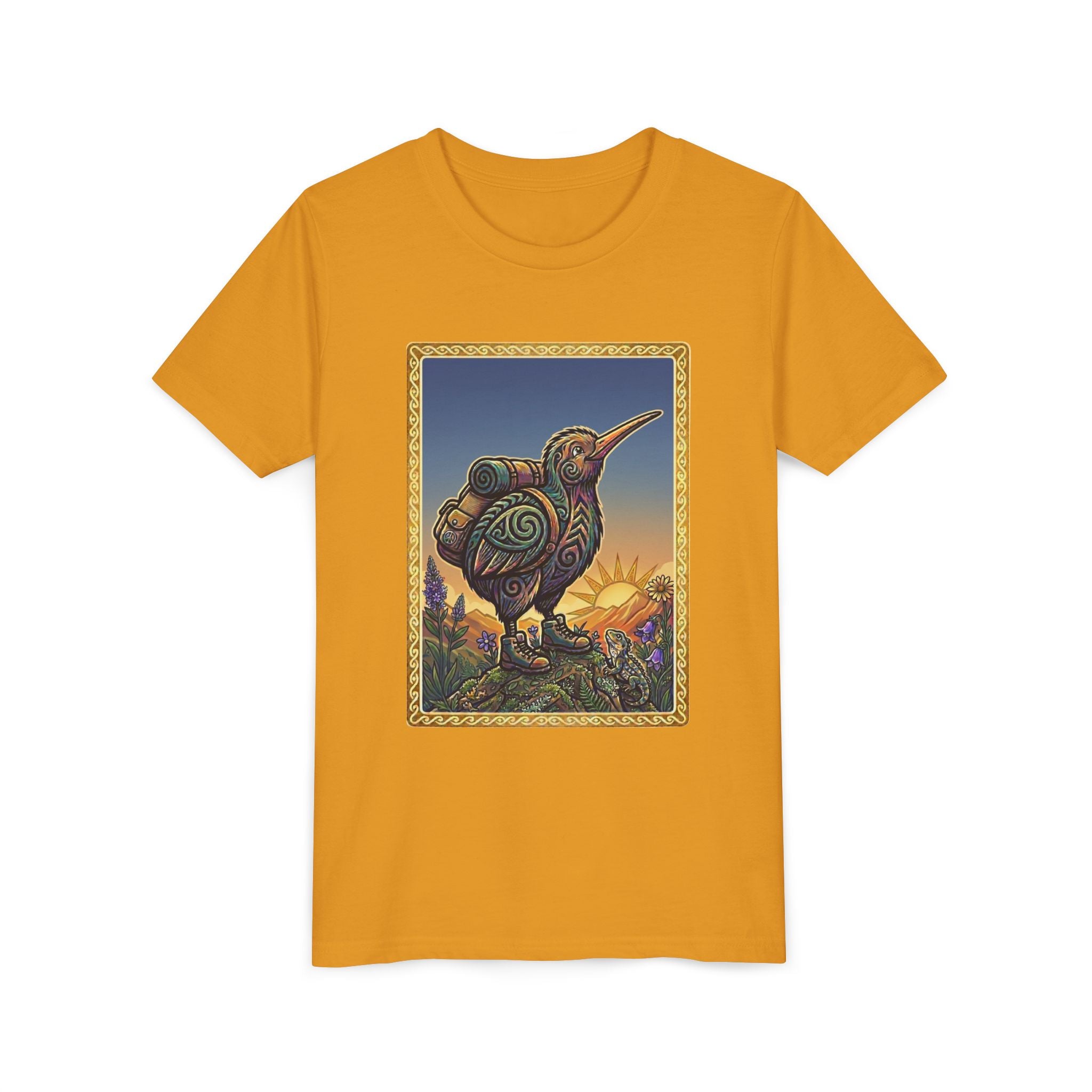 Hiking Kiwi - Youth Tee