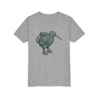 Kiwi Hiker Youth Tee — Adventure Kids Graphic T-Shirt