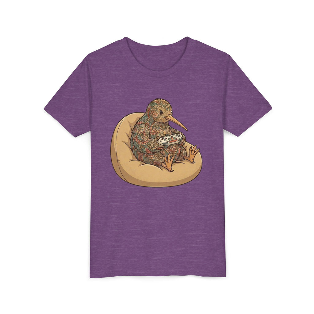 Youth Tee —Kiwi Bird Gaming Graphic
