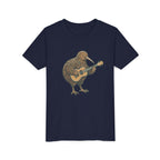 Kiwi Bird Guitar Youth Tee — Cute Musical Kiwi Kids T‑Shirt