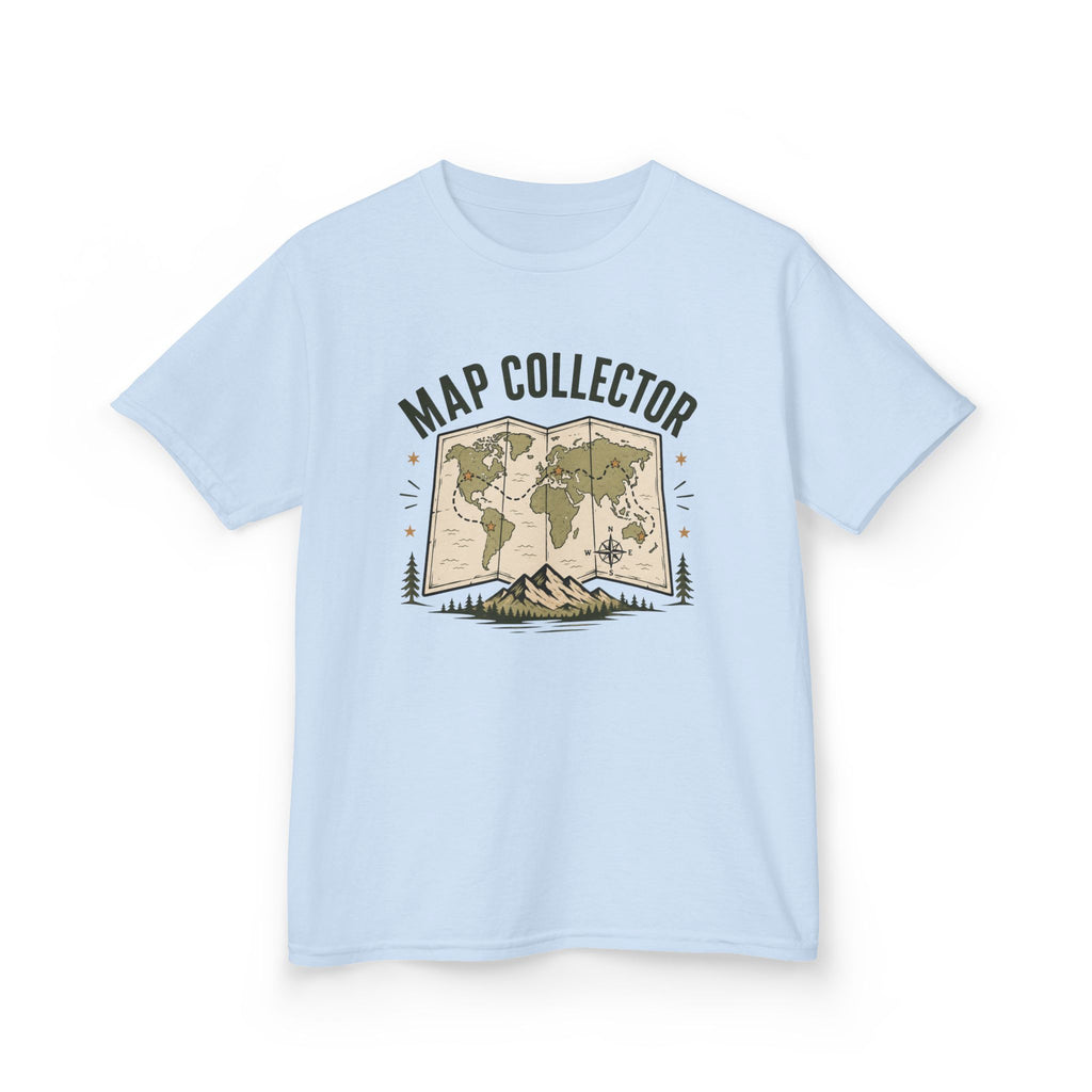 "Map Collector" World Map Adventure Tee