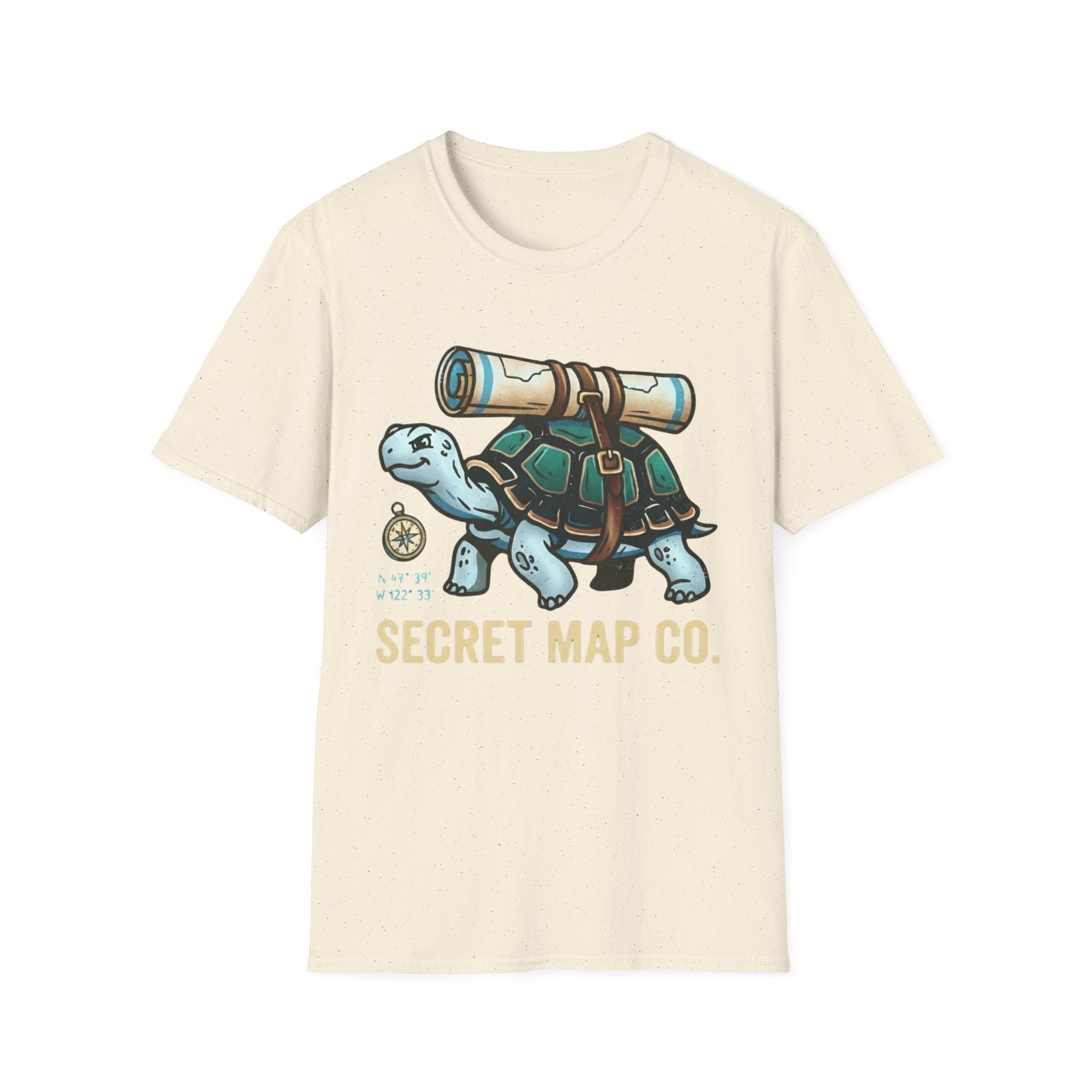 'Secret Map Co.' Turtle T
