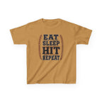 Eat Sleep Hit Repeat - Baseball tee