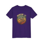 Youth Skateboard T‑Shirt - "Wingin' it" Retro Kiwi Skate Design