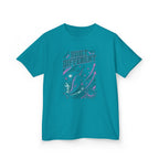 Kids T "Built Different" Narwhal Graphic Tee
