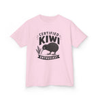 "Certified Kiwi Enthusiast" Kids Graphic Tee