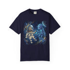 Astronaut & Alien Friendship Tee — Space Adventure Graphic T-Shirt