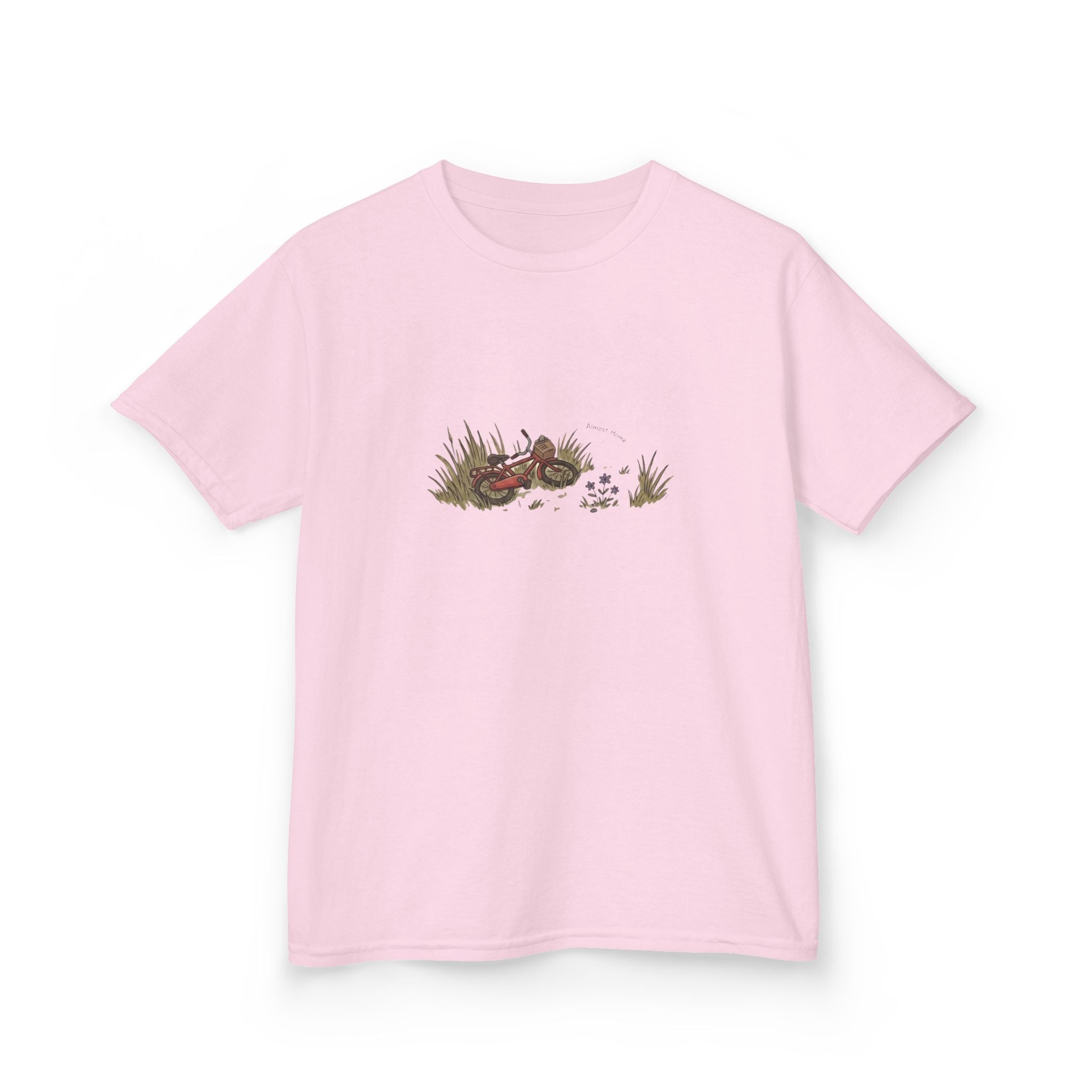 "Almost Home" Bicycle Resting T