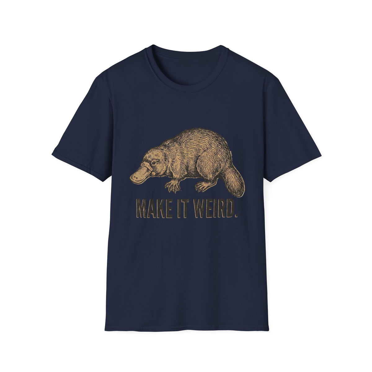 Platypus Graphic T “Make It Weird” +Adult Size
