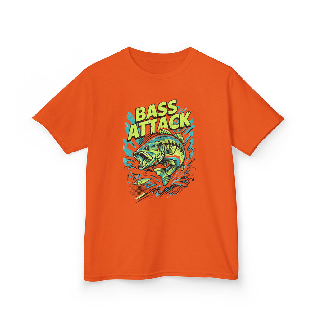 'Bass Attack' Kids Fishing T
