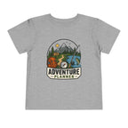 Adventure Planner Toddler Tee — Outdoor Camping & Fishing Kids Shirt
