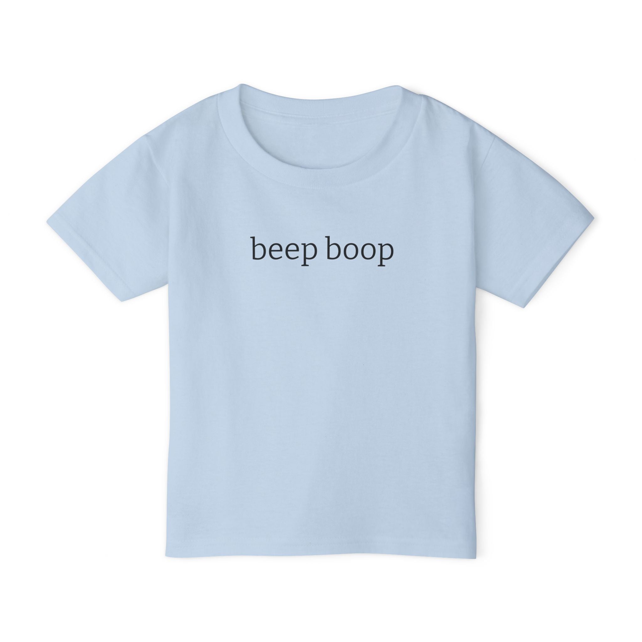 "Beep Boop" Minimalist Toddler T-Shirt