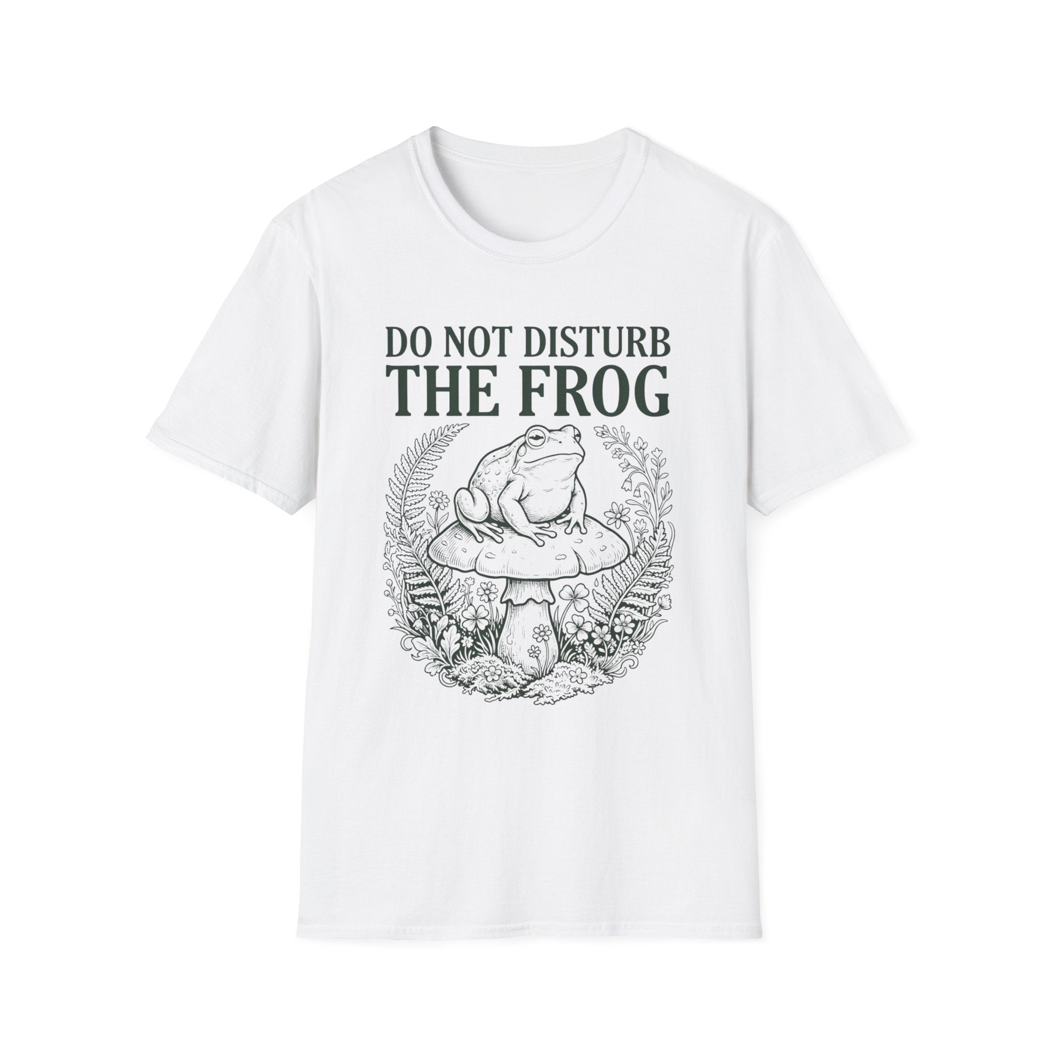 Do Not Disturb The Frog T + Adult Size