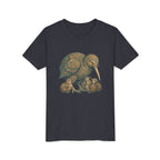 Kiwi Bird Momma & Babies Kids T‑Shirt — Whimsical Kiwi & Chicks Youth Tee