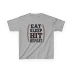 Eat Sleep Hit Repeat - Baseball tee