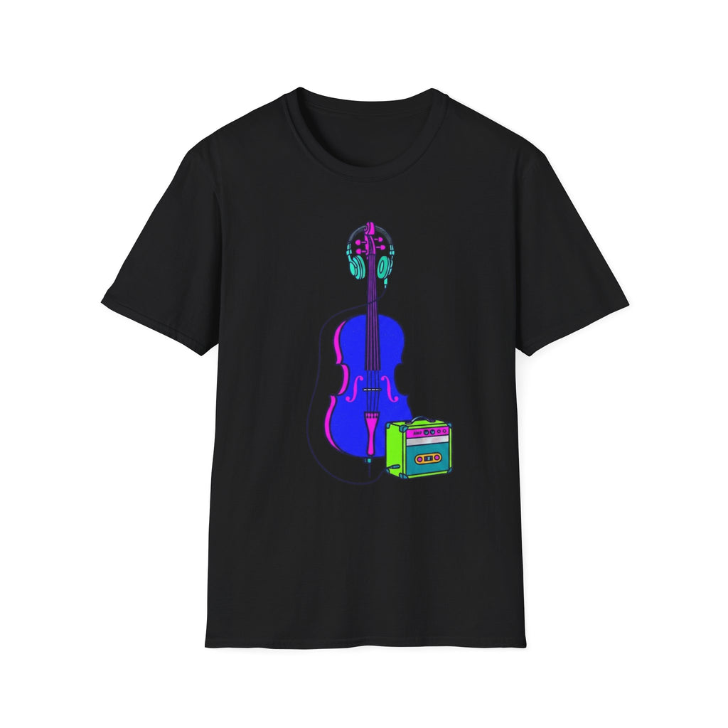 Cello with Headphones Design