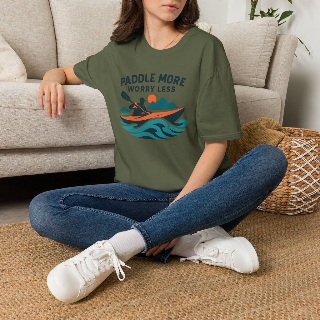 Paddle More Worry Less T-Shirt