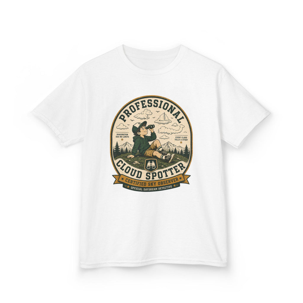 "Professional Cloud Spotter" Boy Adventure Graphic