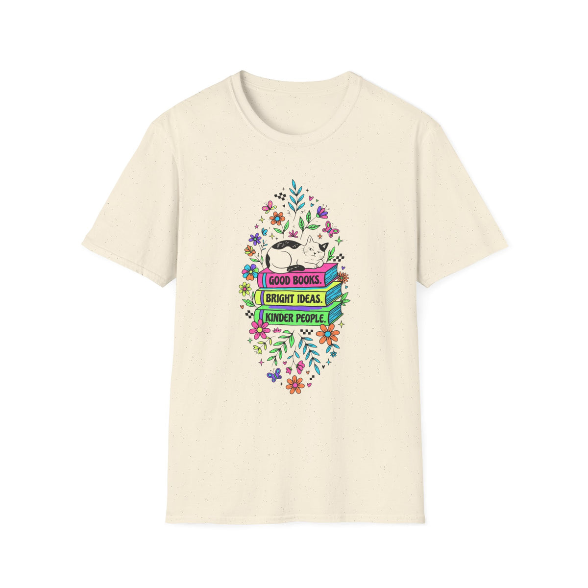 "Good Books, Bright Ideas, Good People" +Adult Size