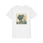 Youth Tee — Kiwi Bird on Mountains Graphic Shirt
