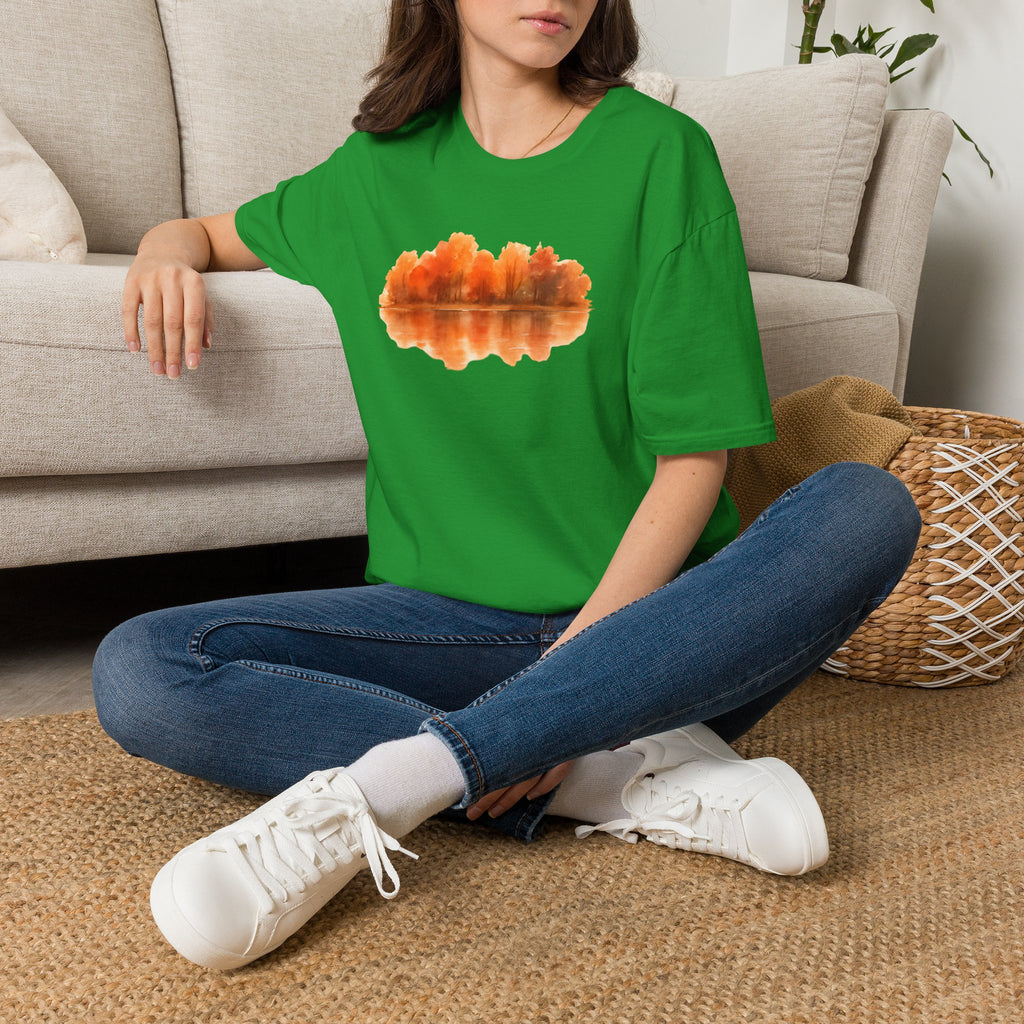 Autumn Lake Reflection T-Shirt