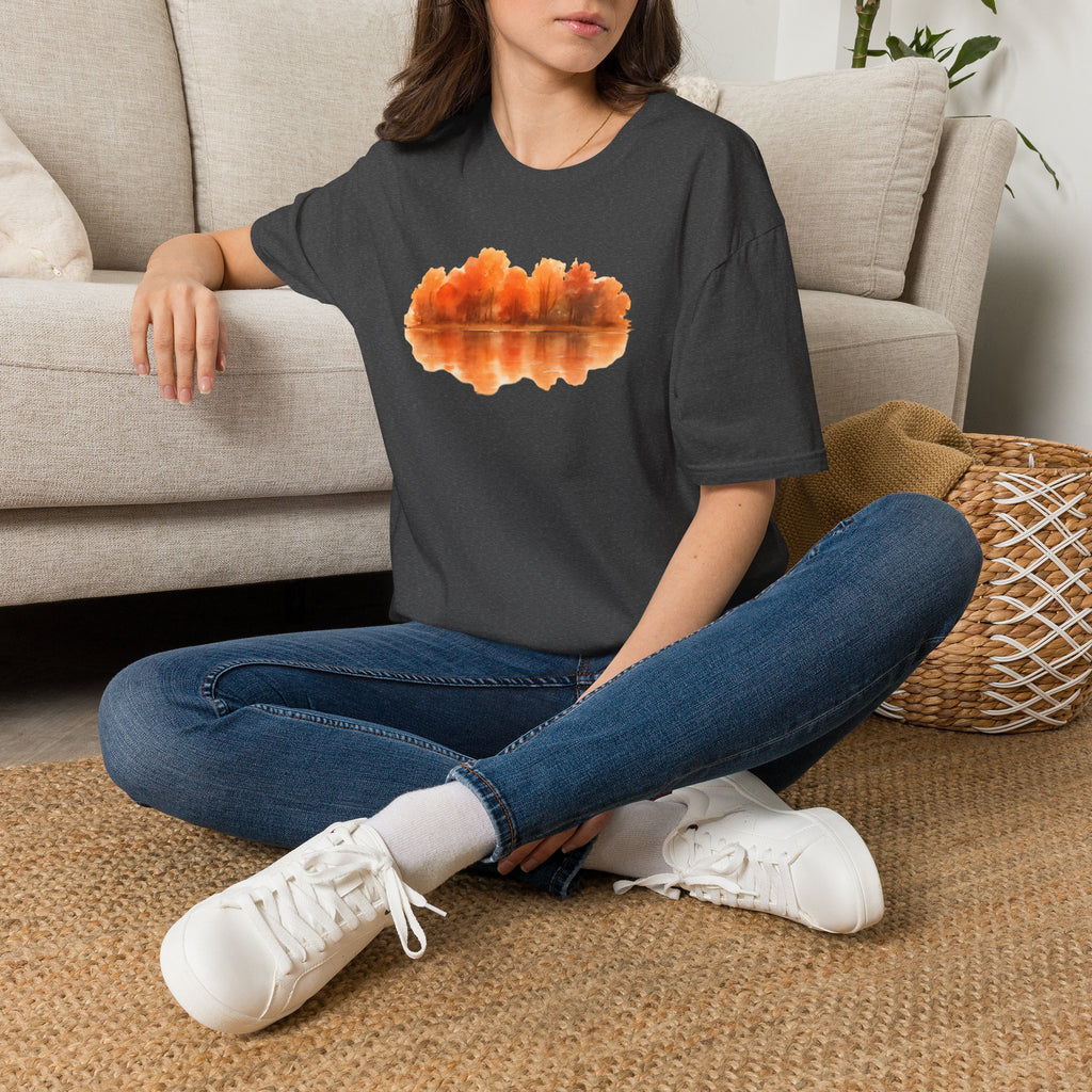Autumn Lake Reflection T-Shirt